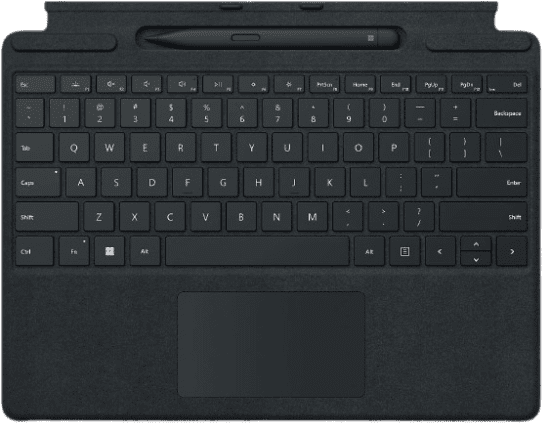 Microsoft Surface Pro 8XA-00013 Signature Keyboard Full Mechanical Keyset Backlit KeysLarge Touchpad Storage & Charging Tray English - Miles Telecom Trading LLC Microsoft Surface Pro 8XA-00013 Signature Keyboard Full Mechanical Keyset Backlit KeysLarge Touchpad Storage & Charging Tray English - Miles Telecom Trading LLC